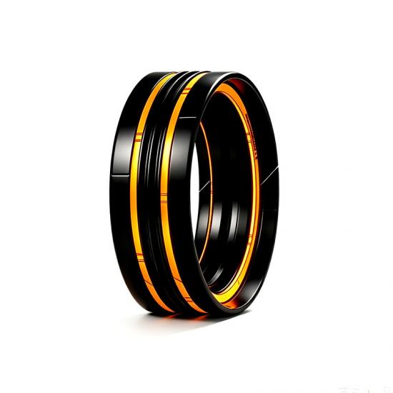 Wear-resistant double acting piston seal HPIA
